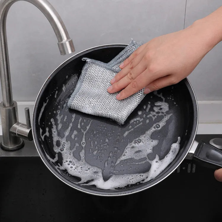 Eternistore® Non Scratch Steel Wire Dishcloth