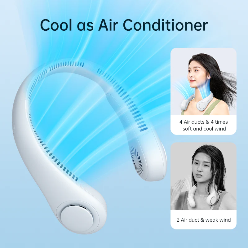 Eternistore® Mini Neck Portable Air Cooler Fan