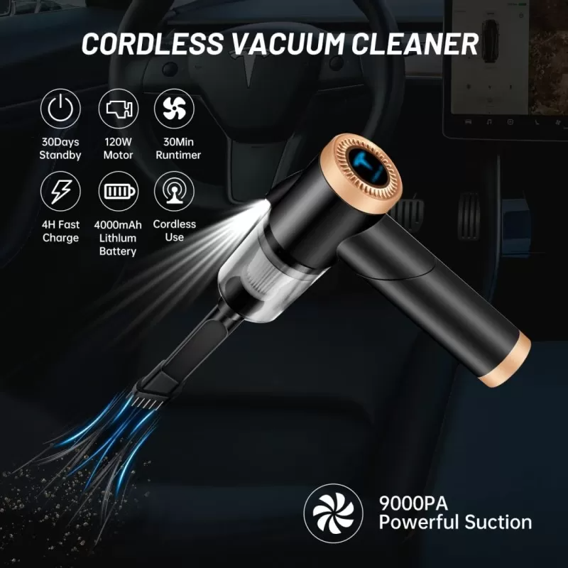 Eternistore® multifunctional 3 in 1 Mini Handheld Car Vacuum Cleaner