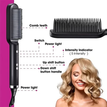 Eternistore® 2-in-1 HAIR STRAIGHTENER COMB