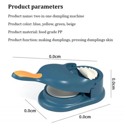 Eternistore® 2 In 1 Efficient Dumpling Maker Manual Dough Presser