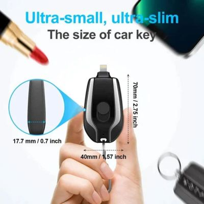 Eternistore® Portable Keychain Charger