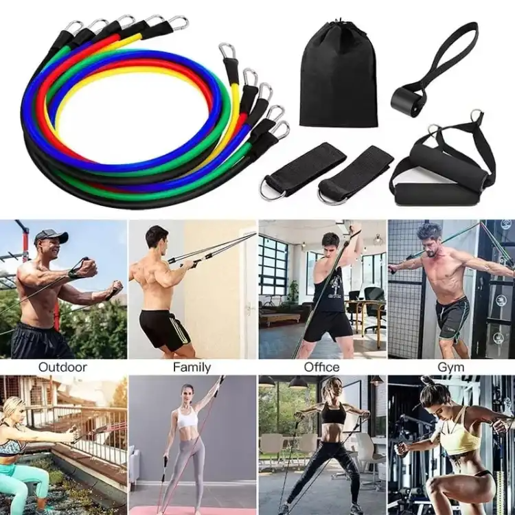 Eternistore® Power Exercise Resistance Band Set 5 In 1